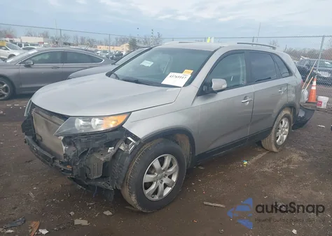 2013 Kia Sorento Lx из США, поврежденный, VIN 5XYKT4A66DG383923